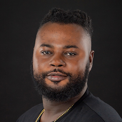 Nana Owusu, Skill Cutz lead barber at Lax Haircare